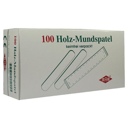 Mundspatel einzeln steril verpackt, 50 Stück – 50Er