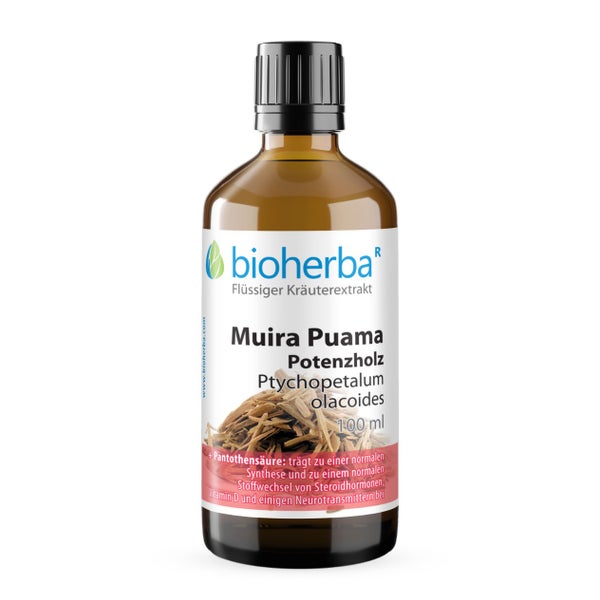 Bioherba Muira Puama  Potenzholz Tropfen Tinktur 50 ml