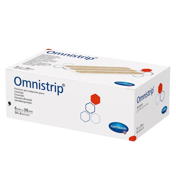Hartmann Omnistrip Wundnahtstreifen steril, 6 x 38 mm (50 x 6 Stck.) 300 St