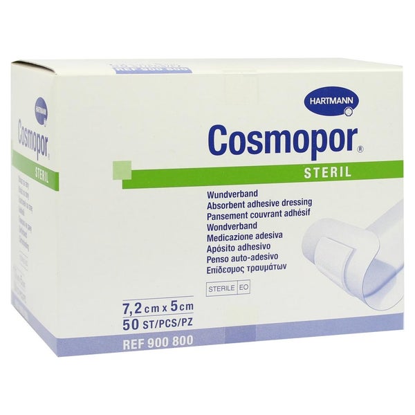 Cosmopor Steril Wundverband 5x7,2 cm 50 St