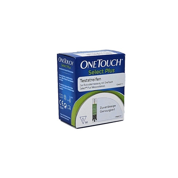 ONE Touch Select Plus Blutzucker Teststr 50 St