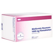 Metformin Heumann 1000 mg Filmtabletten 120 St