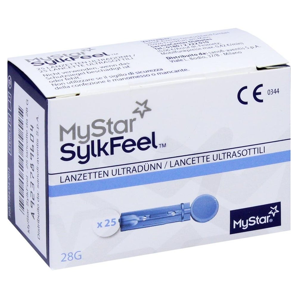 Mystar Sylkfeel Lanzetten 28 G 25 St