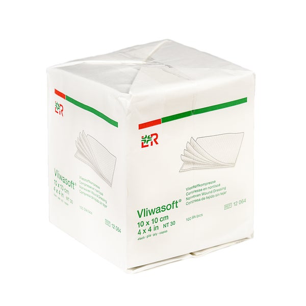 Vliwasoft Vlieskompressen Unsteril 10x10 100 St