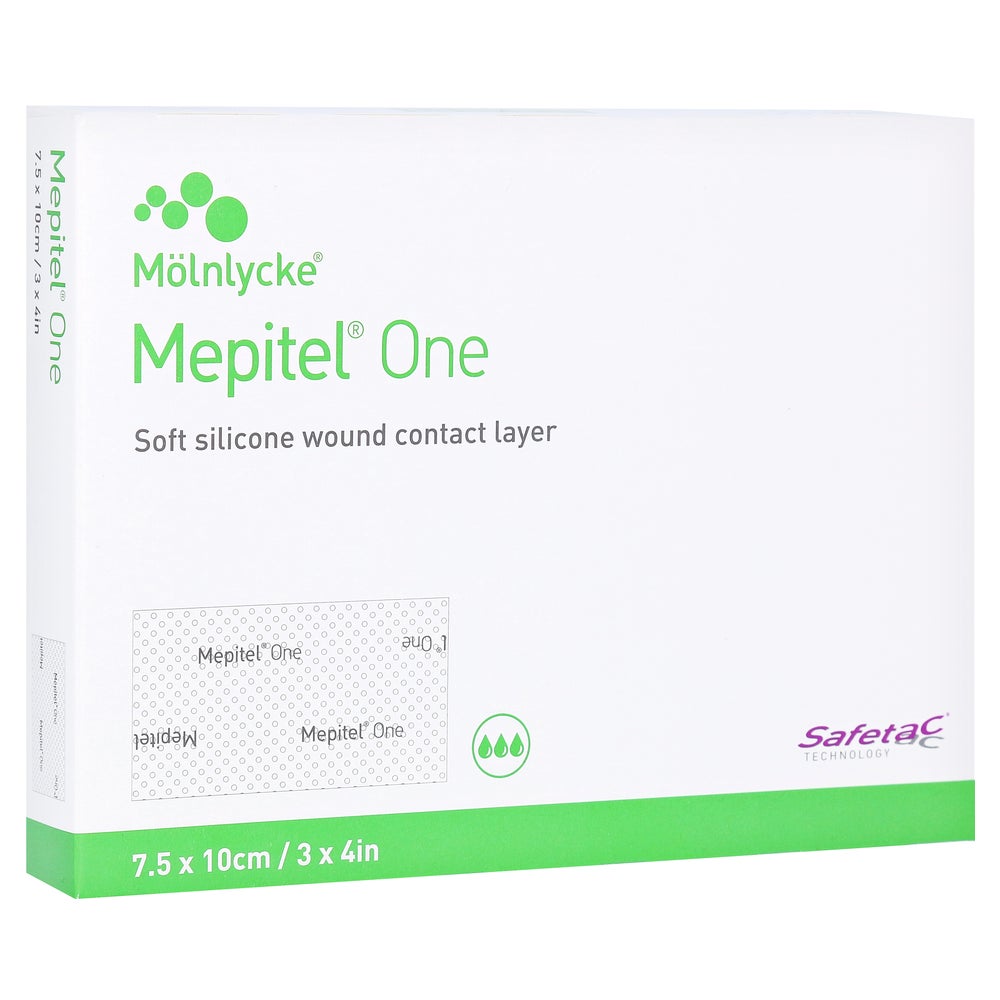 Mepitel One Silikon Netzverband 7,5 x 10 cm 10 St