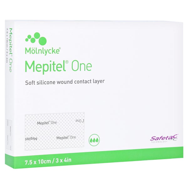 Mepitel One Silikon Netzverband 7,5 x 10 cm 10 St