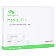 Produktabbildung: Mepitel One Silikon Netzverband 7,5 x 10 cm 10 St