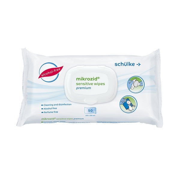 Mikrozid Sensitive Wipes premium Des.MP+ 50 St