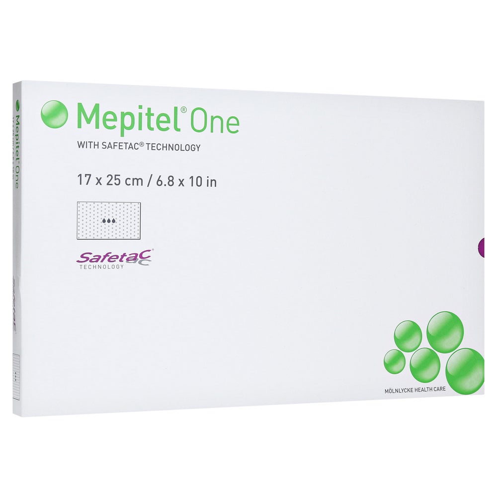 Mepitel One 17x25 cm Silikon Netzverband 5 St
