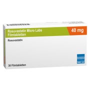 ROSUVASTATIN Micro Labs 40 mg Filmtabletten 30 St
