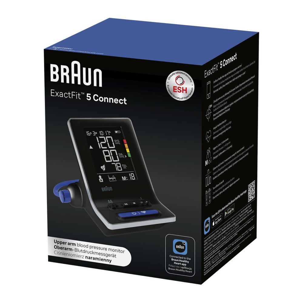 ExactFit 5 Connect Oberarm-Blutdruckmessgerät 1 St