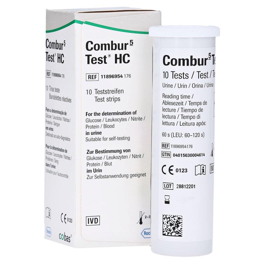 Combur 5 Test HC Teststreifen 10 St