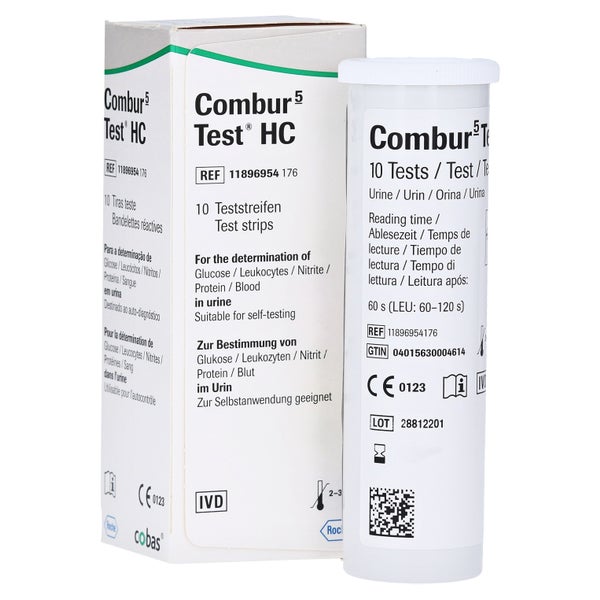 Combur 5 Test HC Teststreifen 10 St