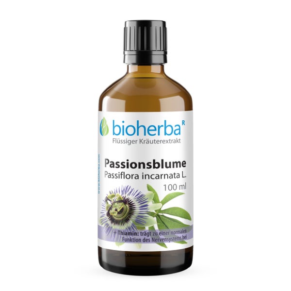 Bioherba Passionsblume Passiflora incarnata L. Tropfen Tinktur 50 ml