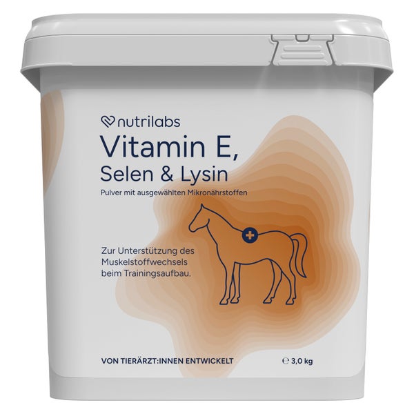 Vitamin E, Selen & Lysin Pulver 3kg 3 kg
