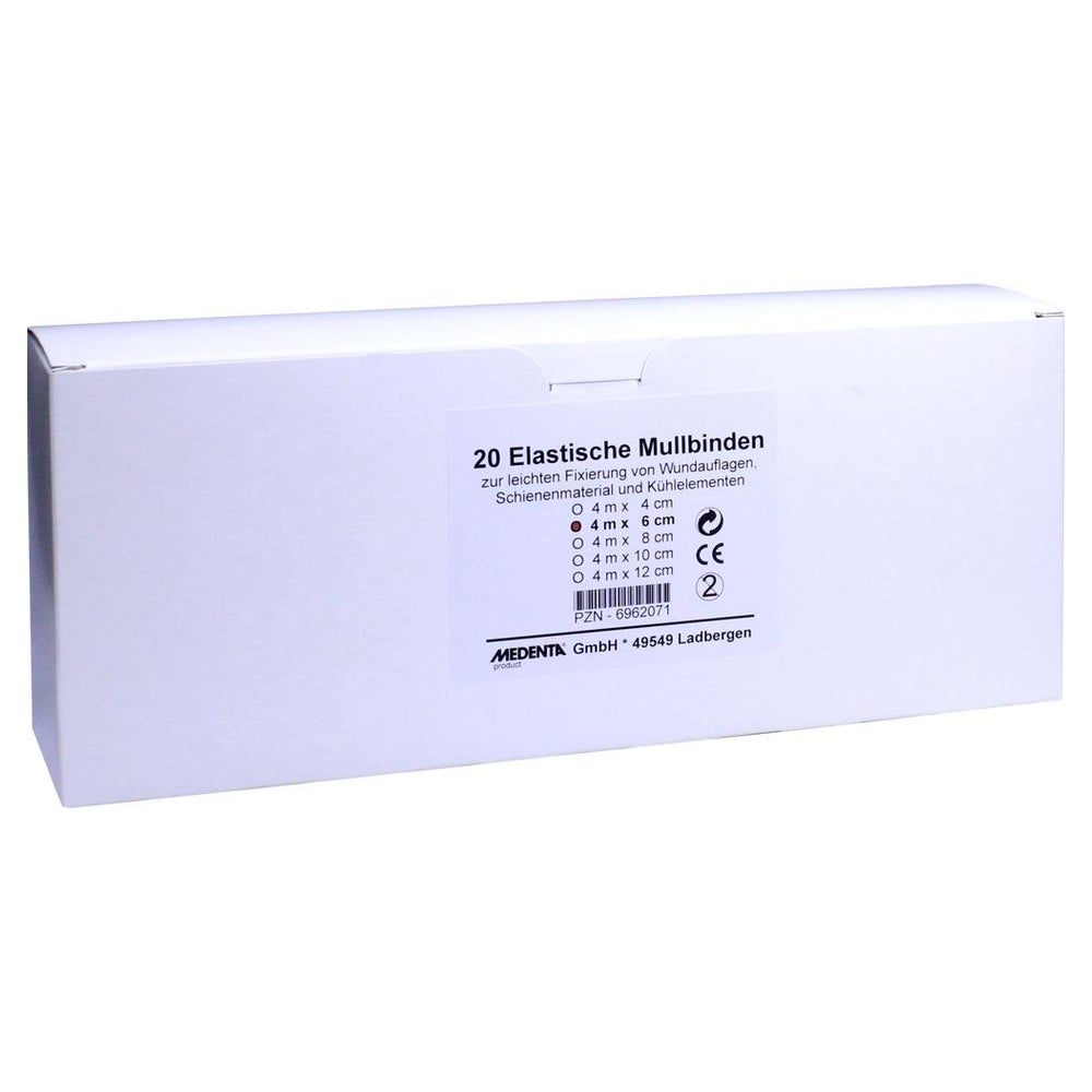 Mullbinde elastisch 4m x 6cm 20 St