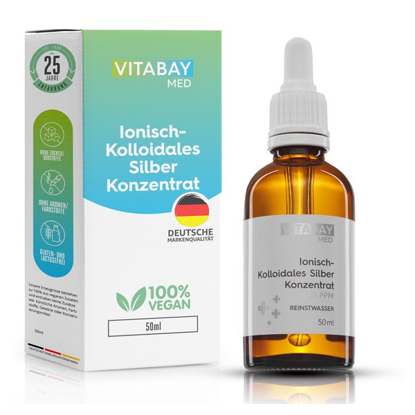 Kolloidales Silber 1200 Ppm Konzentrat 50 ml