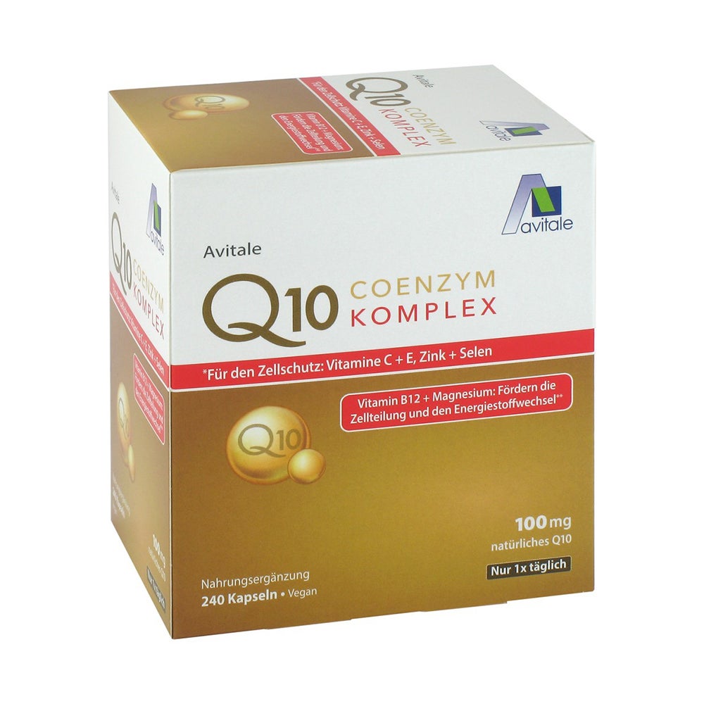 Coenzym Q10 100 mg Kapseln+Vitamine+Mine 240 St