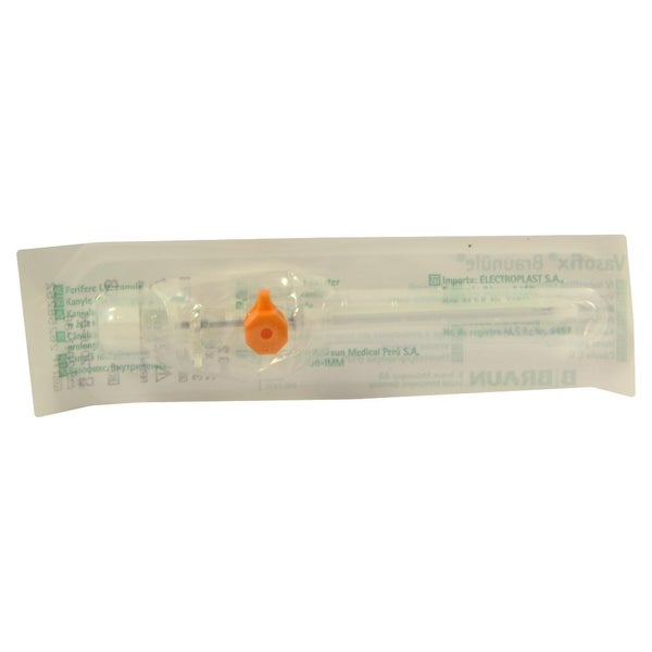 B.Braun Vasofix Braunüle 50 Stück - 14 G, 2,2 mm orange, 50 mm 1 St