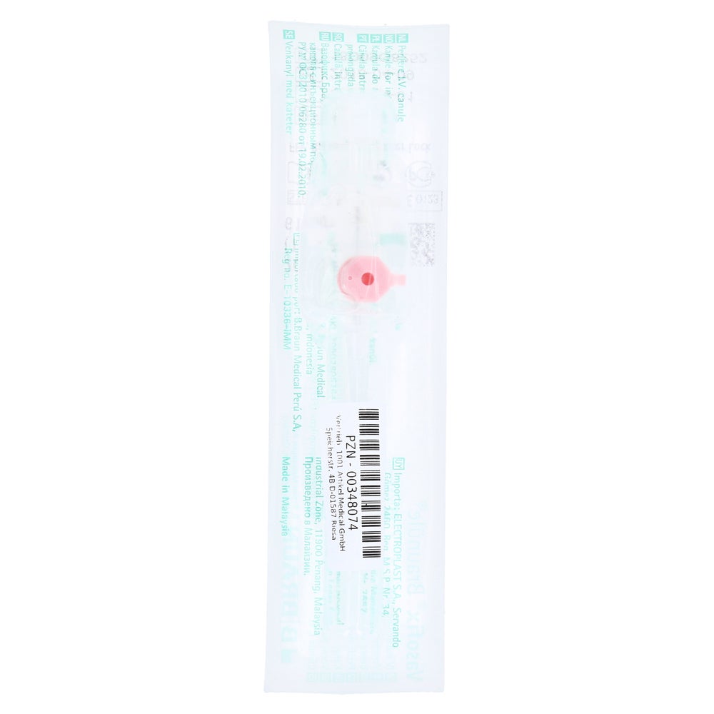 Vasofix Braunüle 20 G 33 mm rosa 1 St