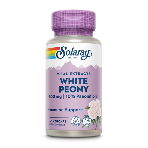 White Peony Wurzel-extr.weiße Pfingstrose Solaray 60 St