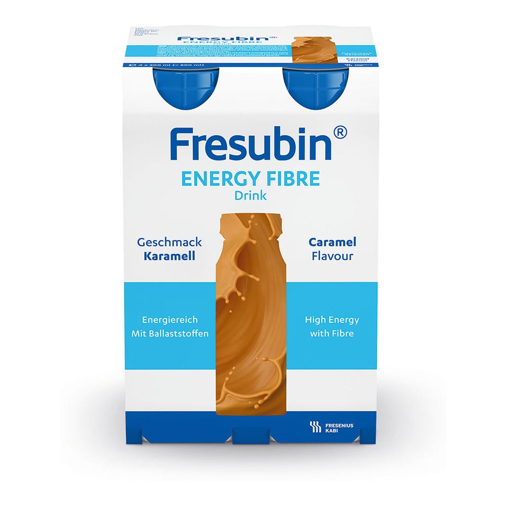 Fresubin Energy Fibre Trinknahrung Karamell 4X200 ml