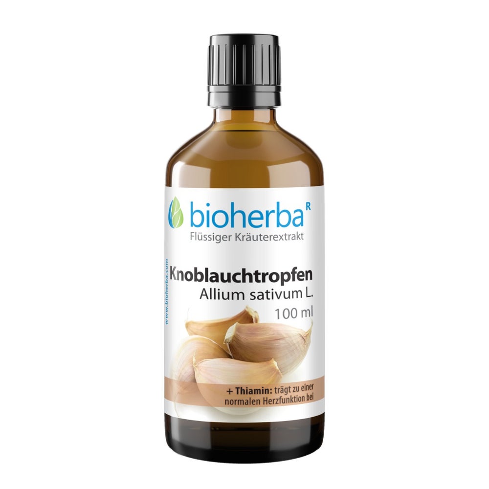 Bioherba Knoblauchtropfen Allium sativum L. Tinktur 100 ml