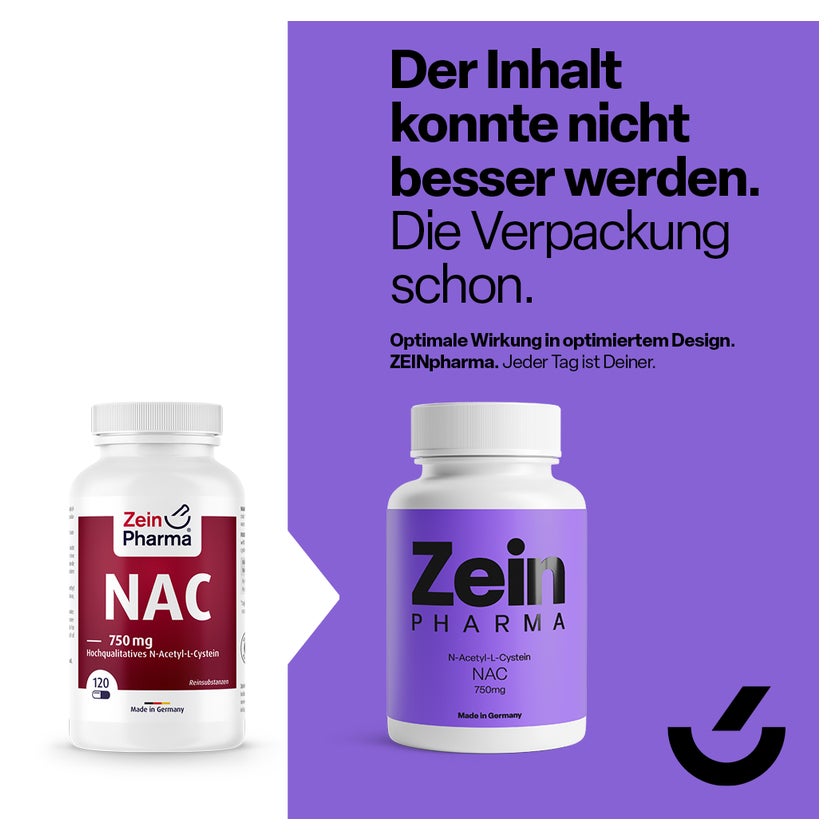 Nac 750 Mg Hochqualitatives N-acetyl-l-cystein 120 St