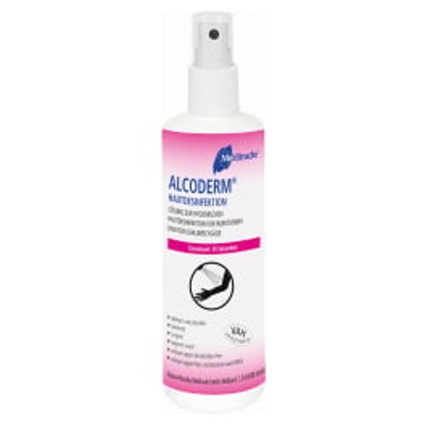 Meditrade Alcoderm® Hautdesinfektionsmittel, alkoholische Lösung - 250 ml – Sprühflasche 250 ml