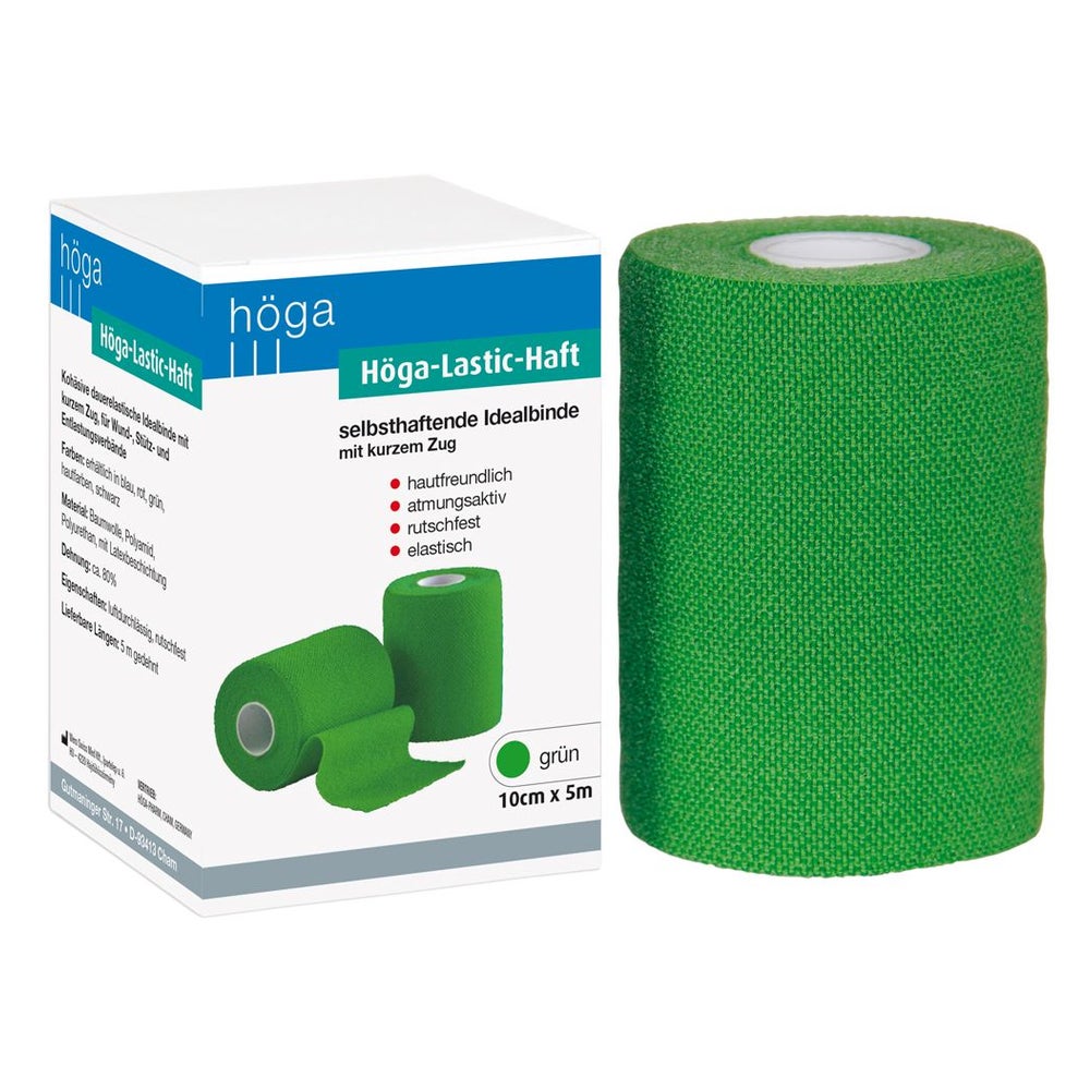 Höga-lastic-haft Binde 10 cmx5 m grün 1 St