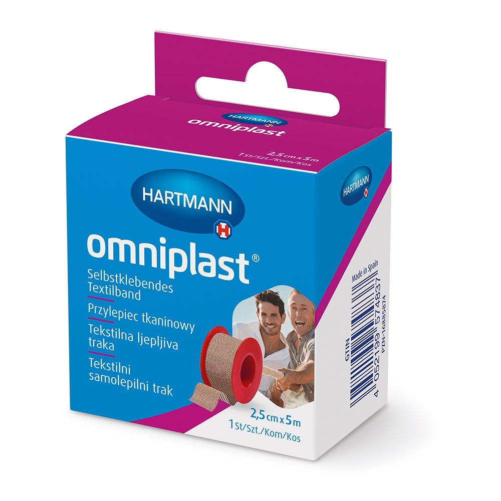 Omniplast Fixierpflaster Textilgew.2,5 c 1 St