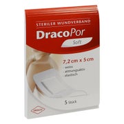 Dracopor Wundverband 5x7,2 cm steril 5 St