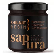 Shilajit 60g Glas + Löffel | 78% FULVIN + 12% HUMINSÄURE 60 g