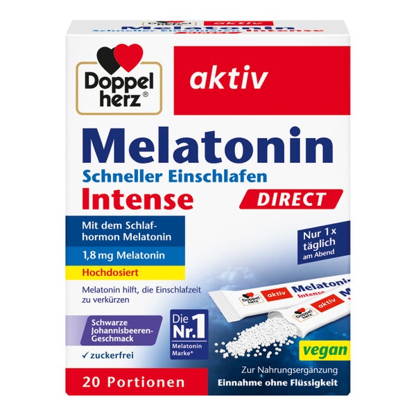 Doppelherz Melatonin DIRECT 20 St