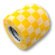 LisaCare selbstklebender Verband - Karo Gelb - 5cm x 4,5cm 1 St