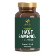 HANFSAMENÖL Kapseln + Vitamin E 60 St