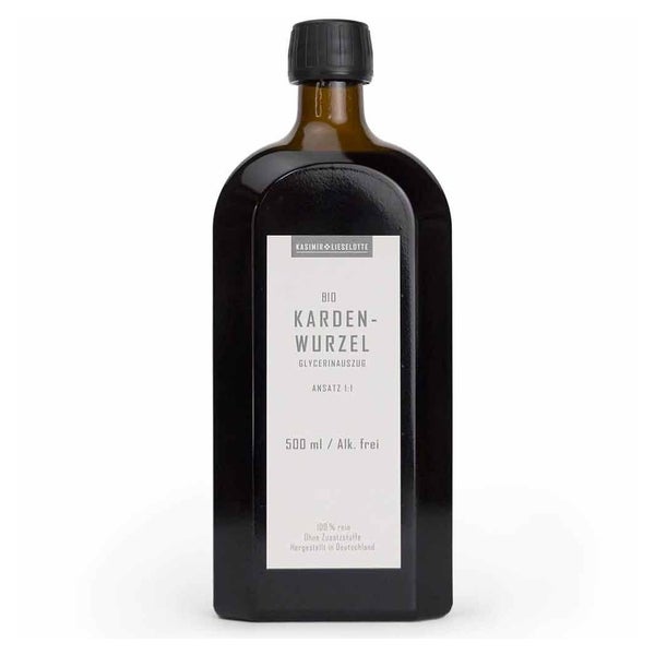 Kasimir+Lieselotte Karde Tinktur Alkoholfrei 500 ml