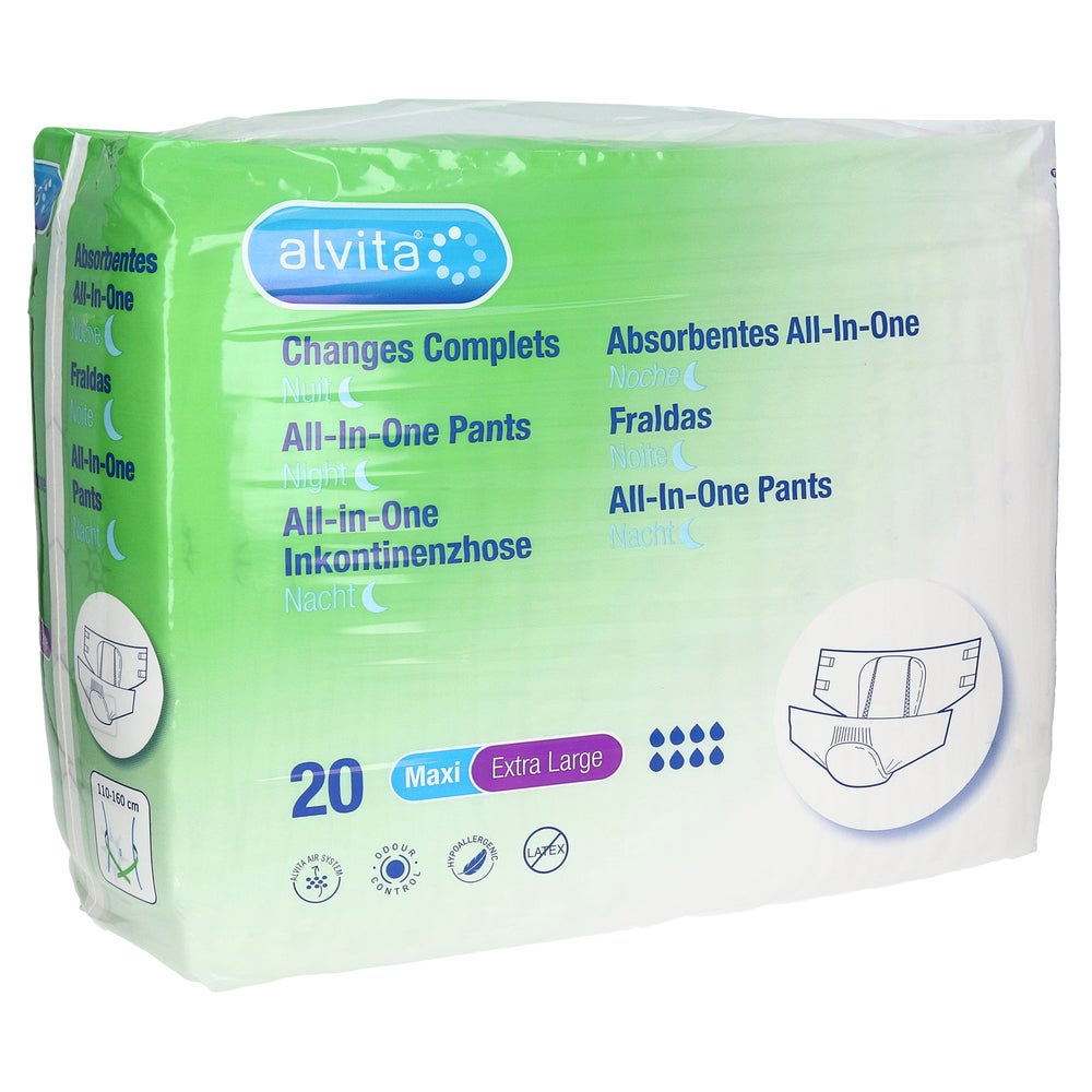 Alvita All-in-one Inkontinenzhose maxi x 20 St