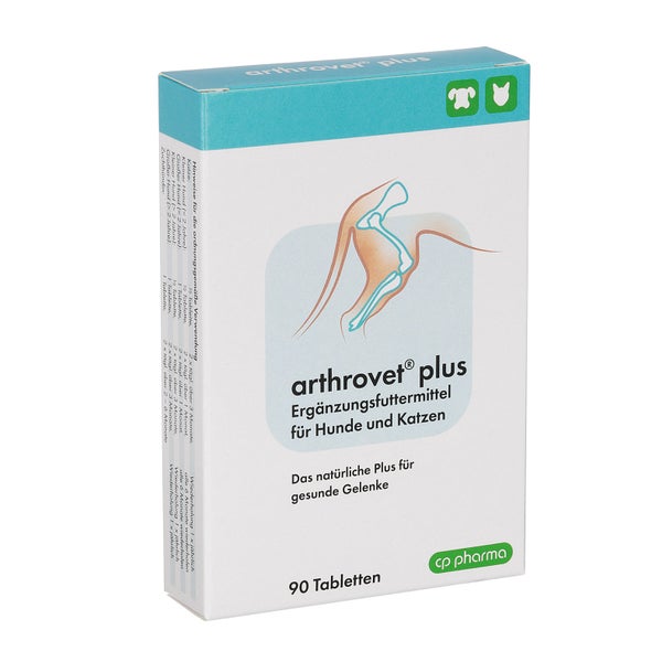 arthrovet plus Erg.Futterm.Tabl.f.Hunde/Katzen 90 St