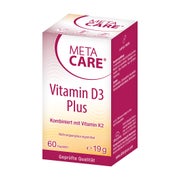 Produktabbildung: META CARE Vitamin D3 Plus 60 St