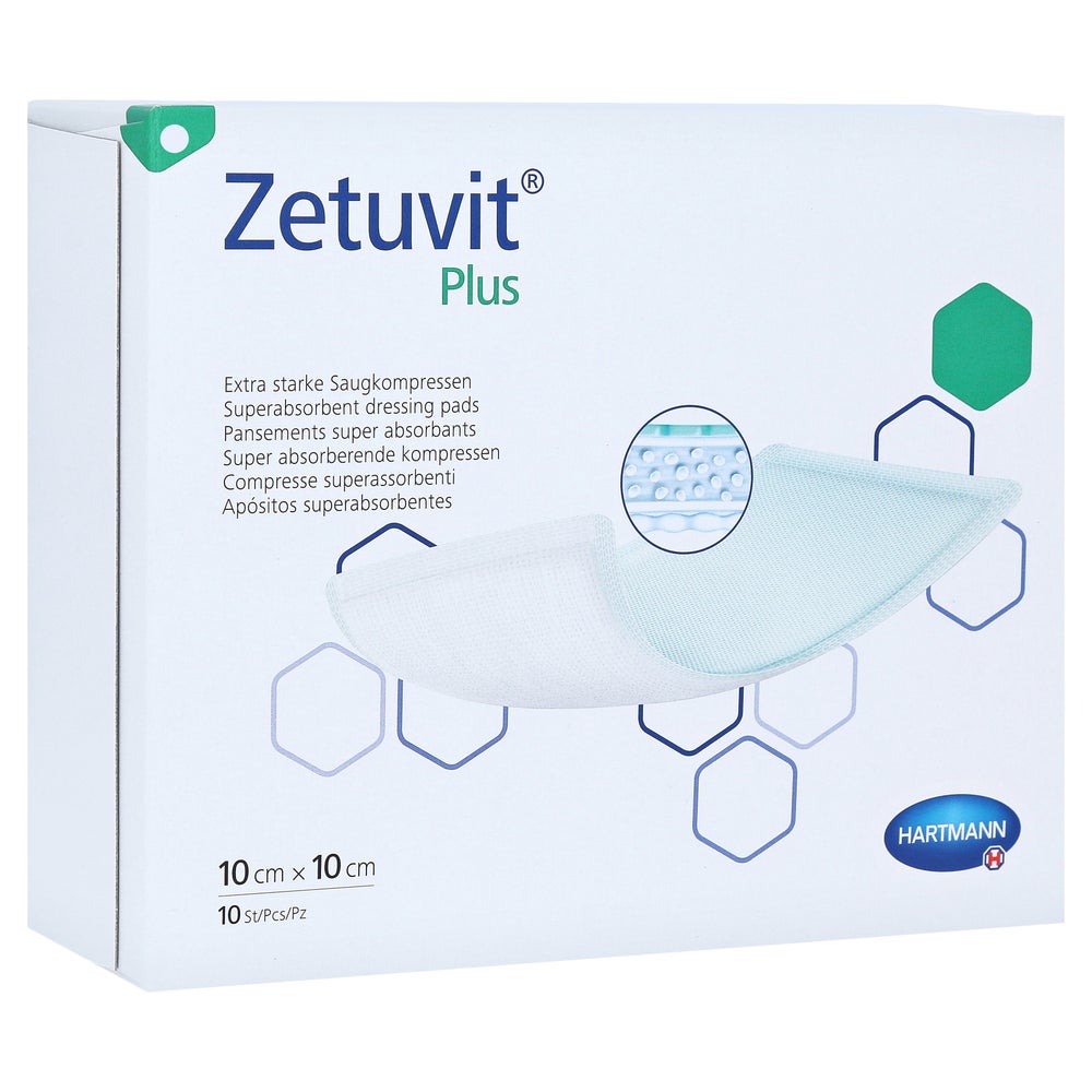 Zetuvit Plus Extrastarke Saugkompr.steri 10 St