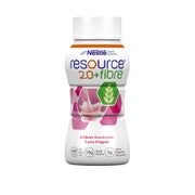 Resource 2.0 + fibre Erdbeer 4X200 ml