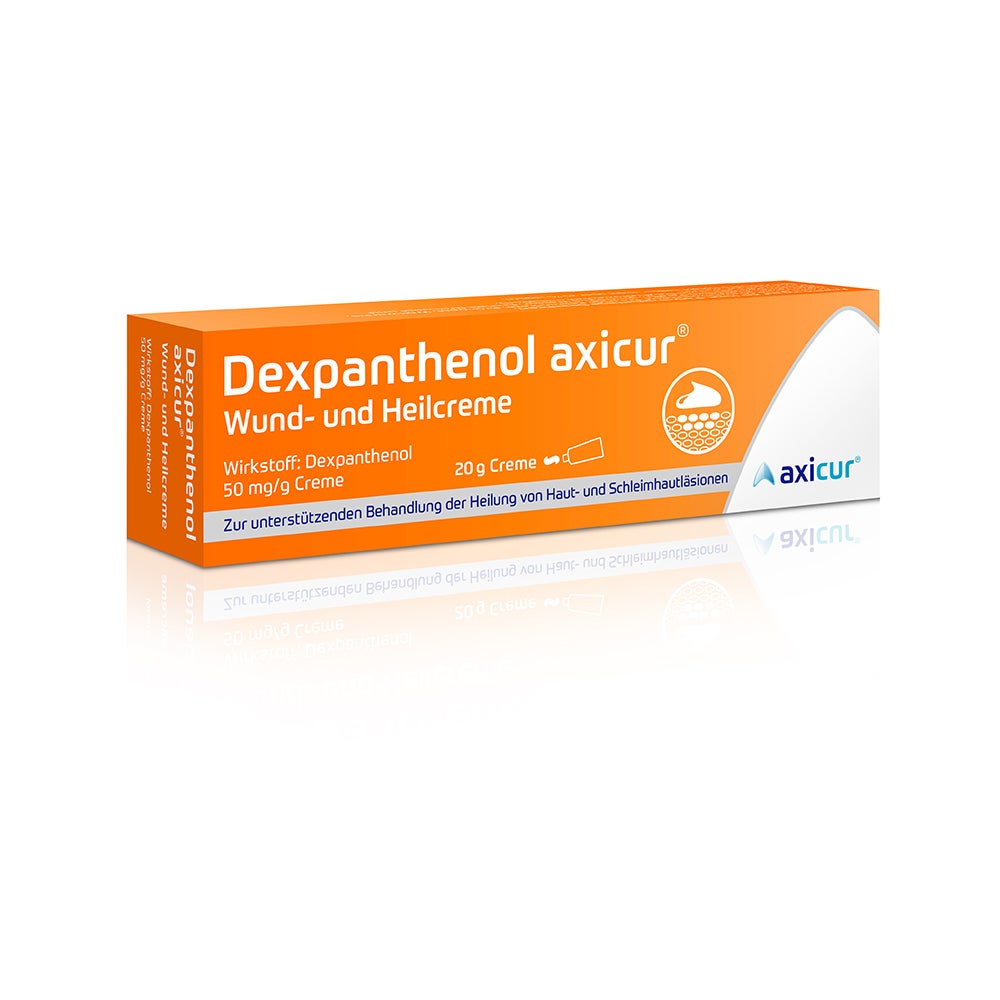 DEXPANTHENOL axicur Wund- und Heilcreme 50 mg/g