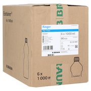 Produktabbildung: Ringer Lösung B.braun Spüllösung Ecotainer 6X1000 ml