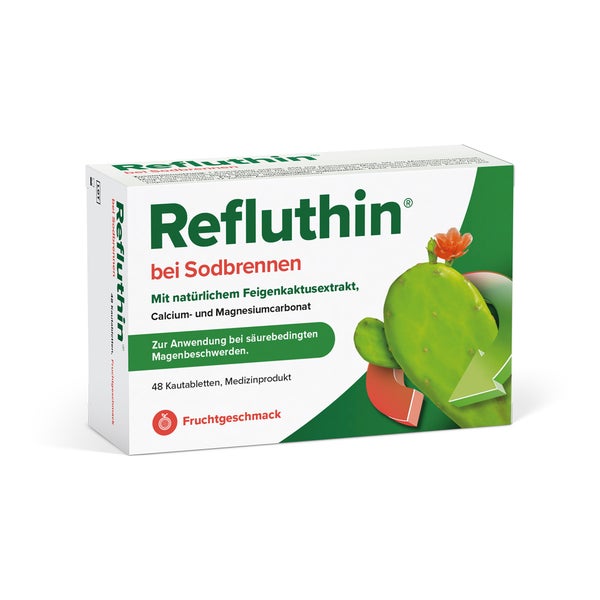Refluthin Fruchtgeschmack 48 St