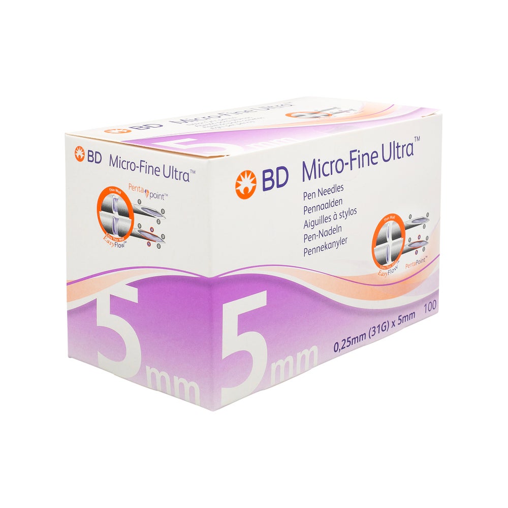 BD Micro-fine Ultra Pen-Nadeln 0,25x5 mm 100 St