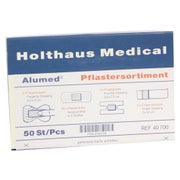 Holthaus Medical Alumed Pflastersortiment, Vlies, aluminiumbeschichtet 50 St