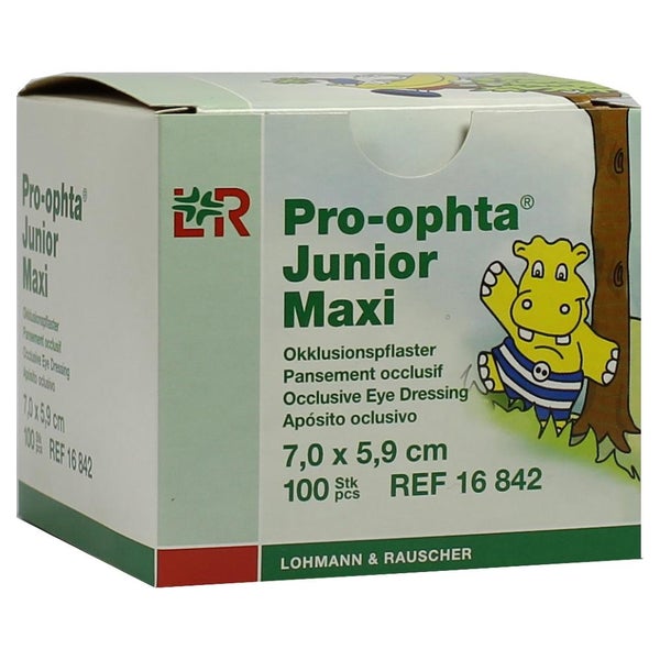 Pro-ophta Junior maxi Okklusionspflaster 100 St