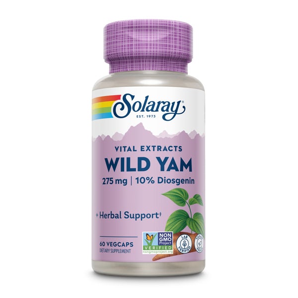Mexican Wild Yam Wurzelextrakt 275 Mg Solaray Kps. 60 St