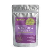 Bioherba Manjistha Pulver Rubia Cordifolia Root Powder 100 g